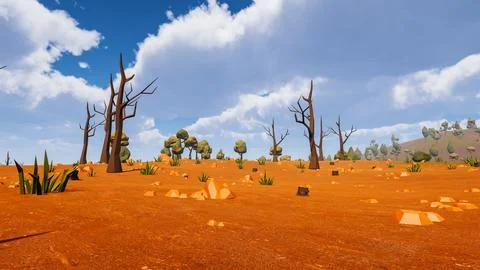 3D Render Polygon Background to ecology and sustainable development, enviro.. Stock Illustration