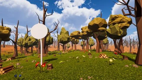 3D Render Polygon Background to ecology and sustainable development, enviro.. イラスト素材