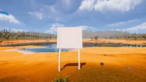 3D Render Polygon Background to ecology and sustainable development, enviro.. Stock Illustration