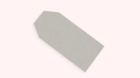 3d render price tag on pink background イラスト素材