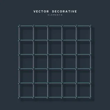 3d render primitive. Stock Illustration