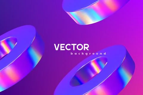 3d render primitives background. Stock Illustration