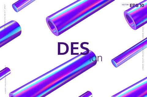 3d render primitives background. Stock Illustration