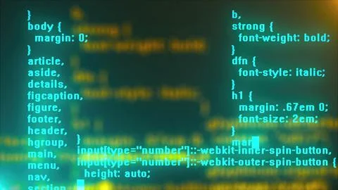 3d render programming code 스톡 일러스트