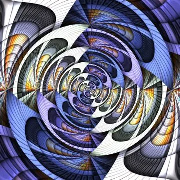 3D render of puff pixels colorful pattern background tile Stock Illustration