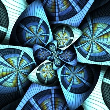 3D render of puff pixels colorful pattern background tile Stock Illustration