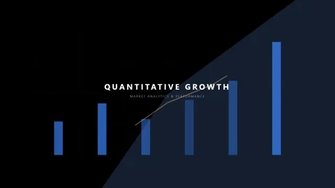 3D render of quantitative growth bar chart increasing creating business Stock Footage 333784358