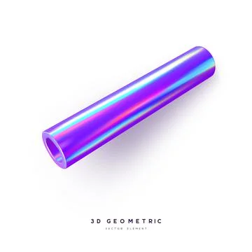 3d render realistic primitive. Stock Illustration