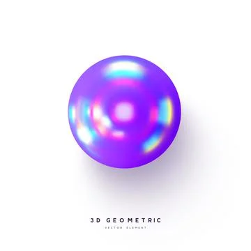 3d render realistic primitive. Stock Illustration