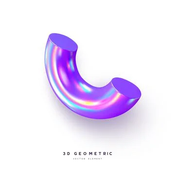 3d render realistic primitive. Stock Illustration