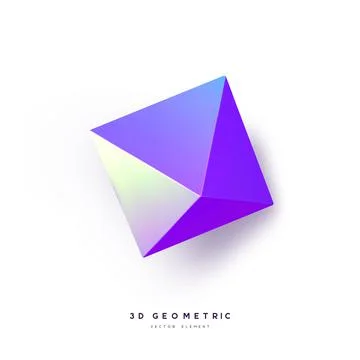 3d render realistic primitive. Stock Illustration