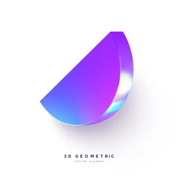 3d render realistic primitive. Stock Illustration