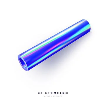 3d render realistic primitive. Stock Illustration