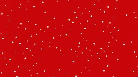 3D render. Red Christmas background with ornament decoration from pearls Stock Illustration