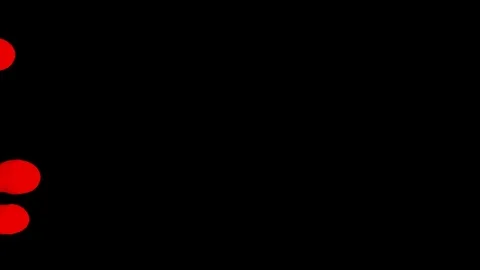 3d render of red inky injections into water 4 Stock Footage 95171110