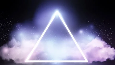 3d render, retrowave VJ futuristic cinematic background, endless loop Stock Footage 273318564