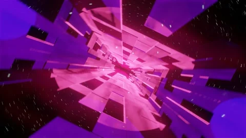 3d render, retrowave VJ futuristic cinematic background Stock-Footage 273630801