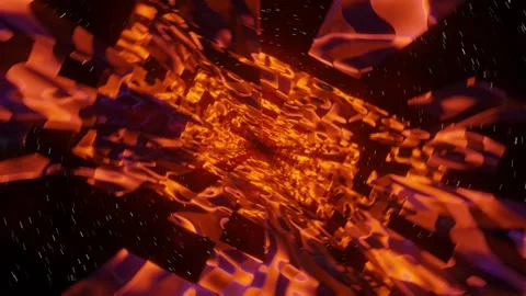 3d render, retrowave VJ futuristic cinematic background Stock-Footage 273631177