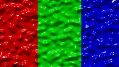 3D Render RGB abstract background Stock Illustration