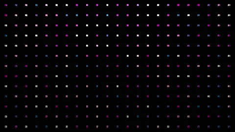 3d render rotating cubes background Stock Footage 173238453