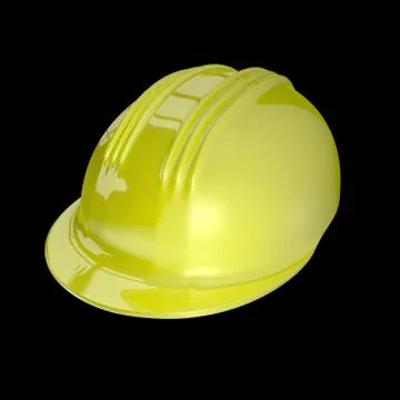 3d render of a safety helmet Stock Illustration