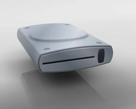 3D render scanner Stock Illustration