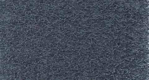 3D render of screws abstract background Stock Illustration