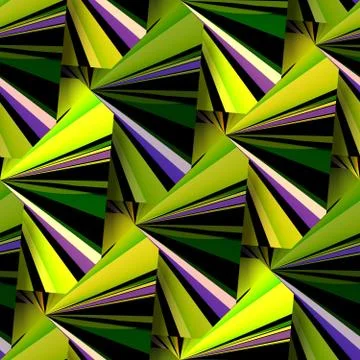 3D render seamless art pattern background tile Foto stock