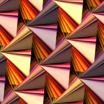 3D render seamless art pattern background tile Foto stock