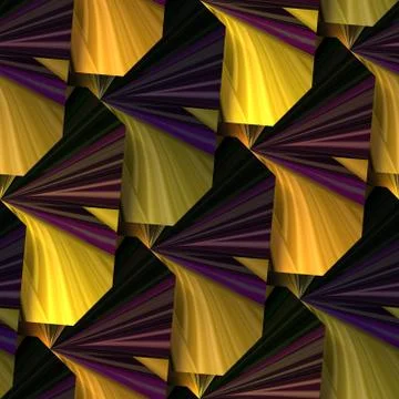 3D render seamless art pattern background tile Stock Photos