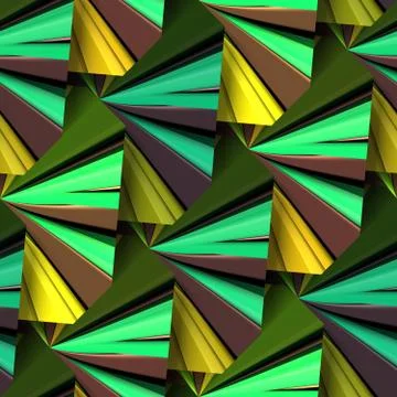 3D render seamless art pattern background tile Stock Photos