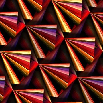 3D render seamless art pattern background tile Stock Photos