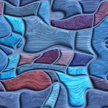 3D render seamless pave background tile Foto stock
