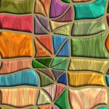 3D render seamless pave background tile Foto stock
