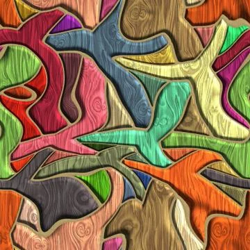 3D render seamless pave background tile Foto stock