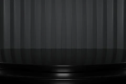 3d render of shop display. Abstract geometric podium background. Minimalist.. Stock Illustration