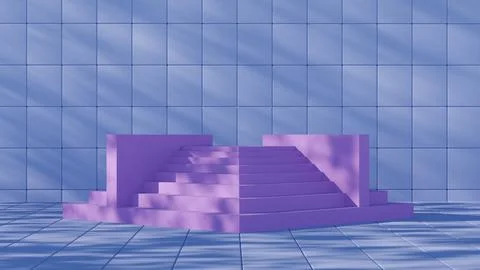 This 3D render showcases positioned on a podium, symbolizing its significance Stock Illustration