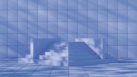 This 3D render showcases positioned on a podium, symbolizing its significance Stock Illustration