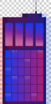 3D render showing pad controller glowing strips, 8x8 grid, colored knobs, Stock Illustration