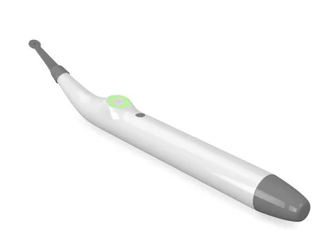 3d render of smart implant detector over white Stock Illustration