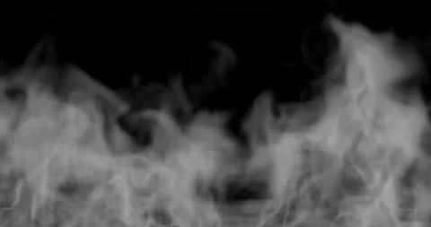 3d render of smoke or steam for food or hot surface effect for video overla.. Stock Footage 264484049