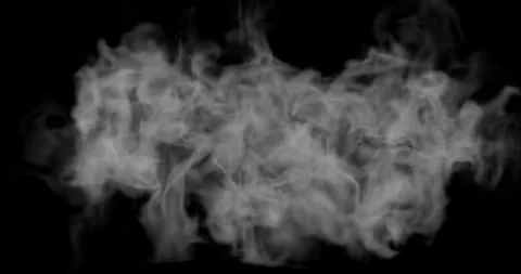 3d render of smoke or steam for food or hot surface effect for video overla.. Stock Footage 264484067