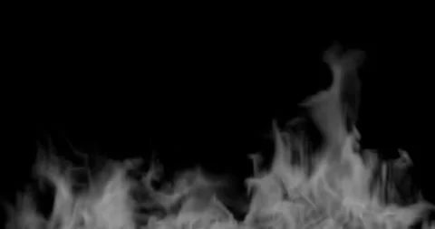 3d render of smoke or steam for food or hot surface effect for video overla.. Stock Footage 264484086