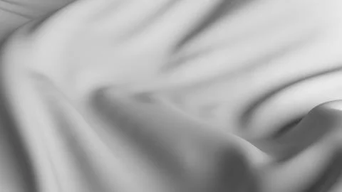 3d render smooth background with cloth deformation and folding. Elegant beaut Stock Illustration