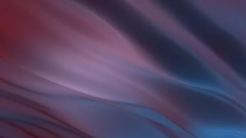 3d render smooth background. Cloth like surface with folds. Elegant deformati Stock Illustration