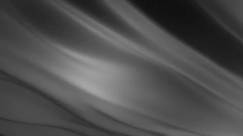 3d render smooth background. Cloth like surface with folds. Elegant deformati Stock Illustration