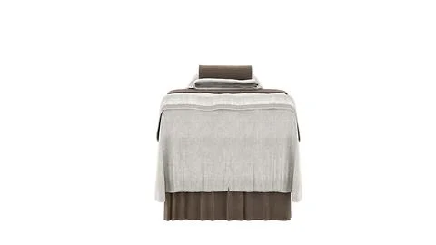 3d render spa massage bed Stock Illustration