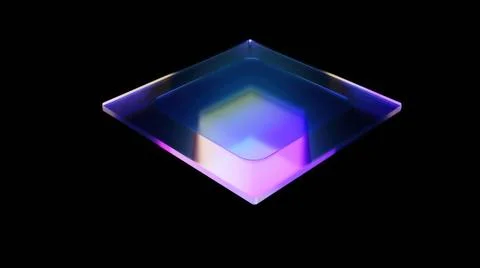 3d render squares glass 3d render squares glass. Computer generated Copyri... Stock Photos