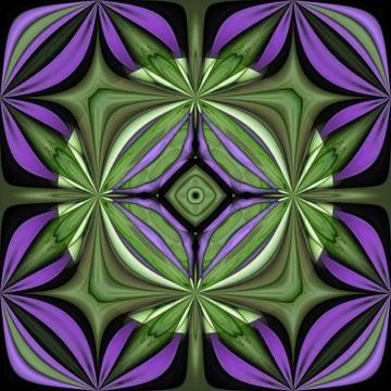 3D render stained glass background seamless tile Stock Illustration