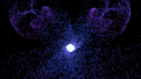 3d Render Star Explosion Animation Video stock 36242392